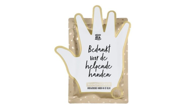 Handmasker – Bedankt voor de helpende handen