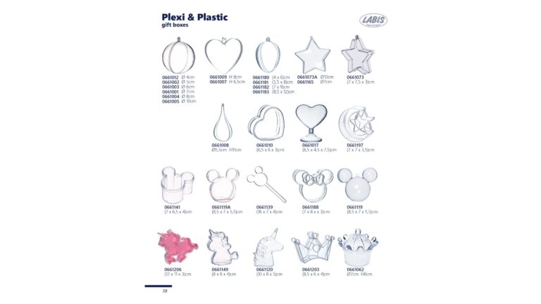 Plexi & Plastic gift boxes