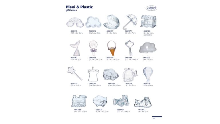 Plexi & Plastic gift boxes