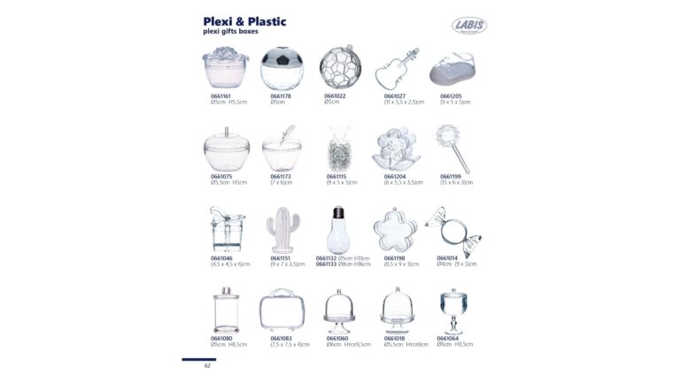 Plexi & Plastic gift boxes