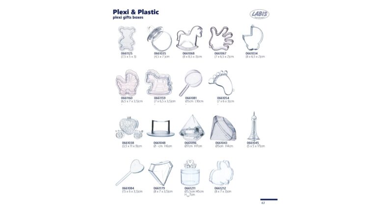 Plexi & Plastic gift boxes