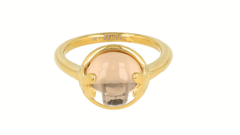 MB3758 Ring met Champagne
