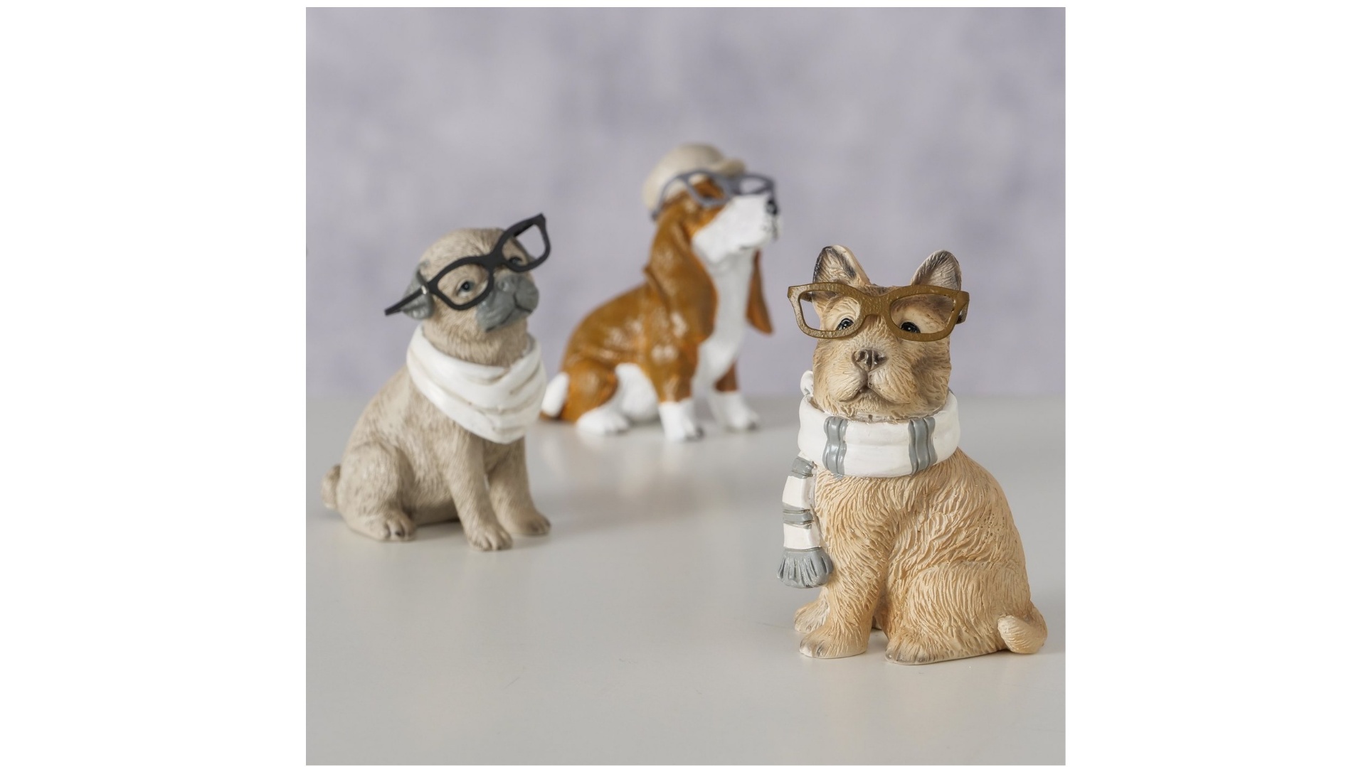 Boltze Home dog with glasses