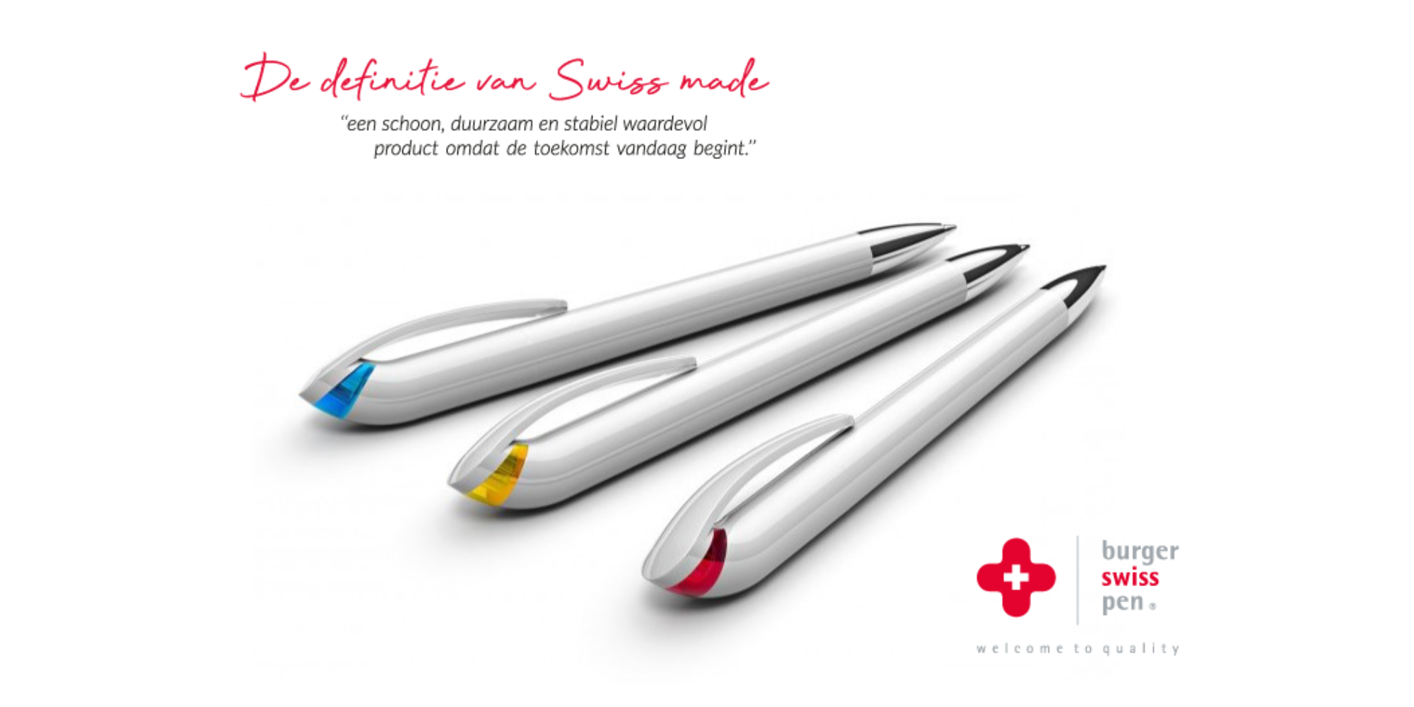 Burger Swiss pen