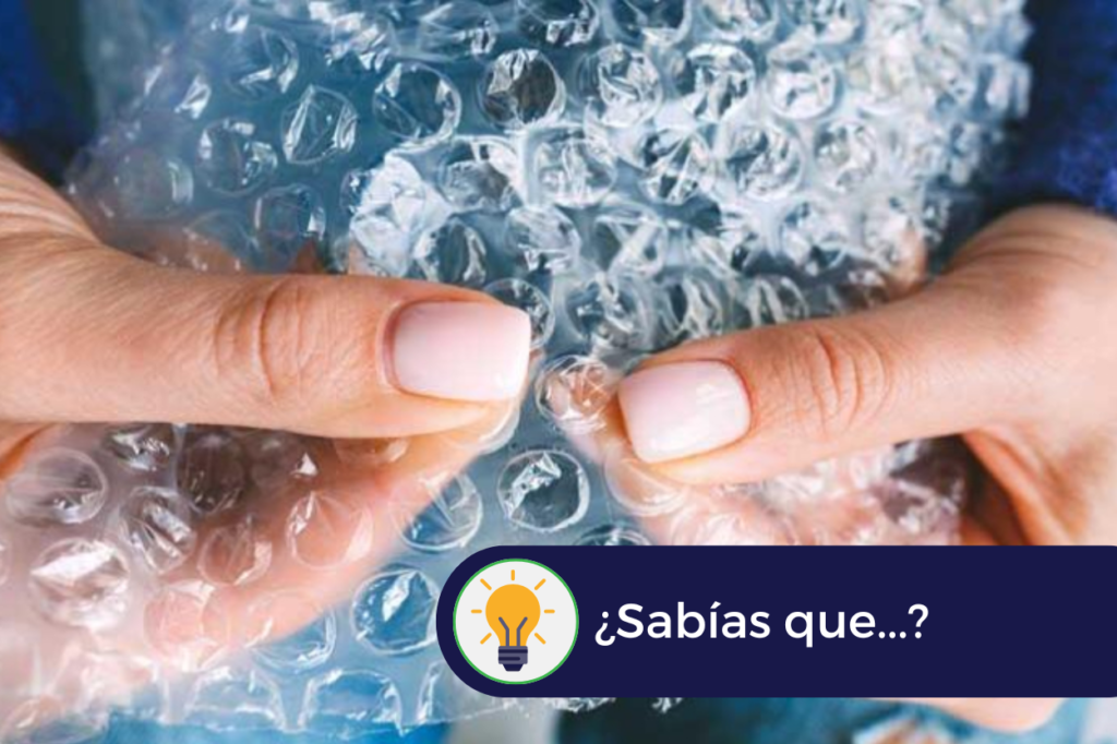 plástico de burbujas