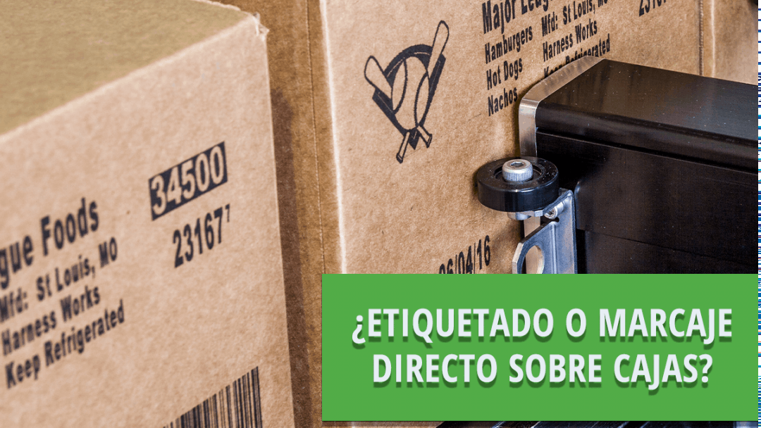 Coding on boxes: labeling or direct marking?