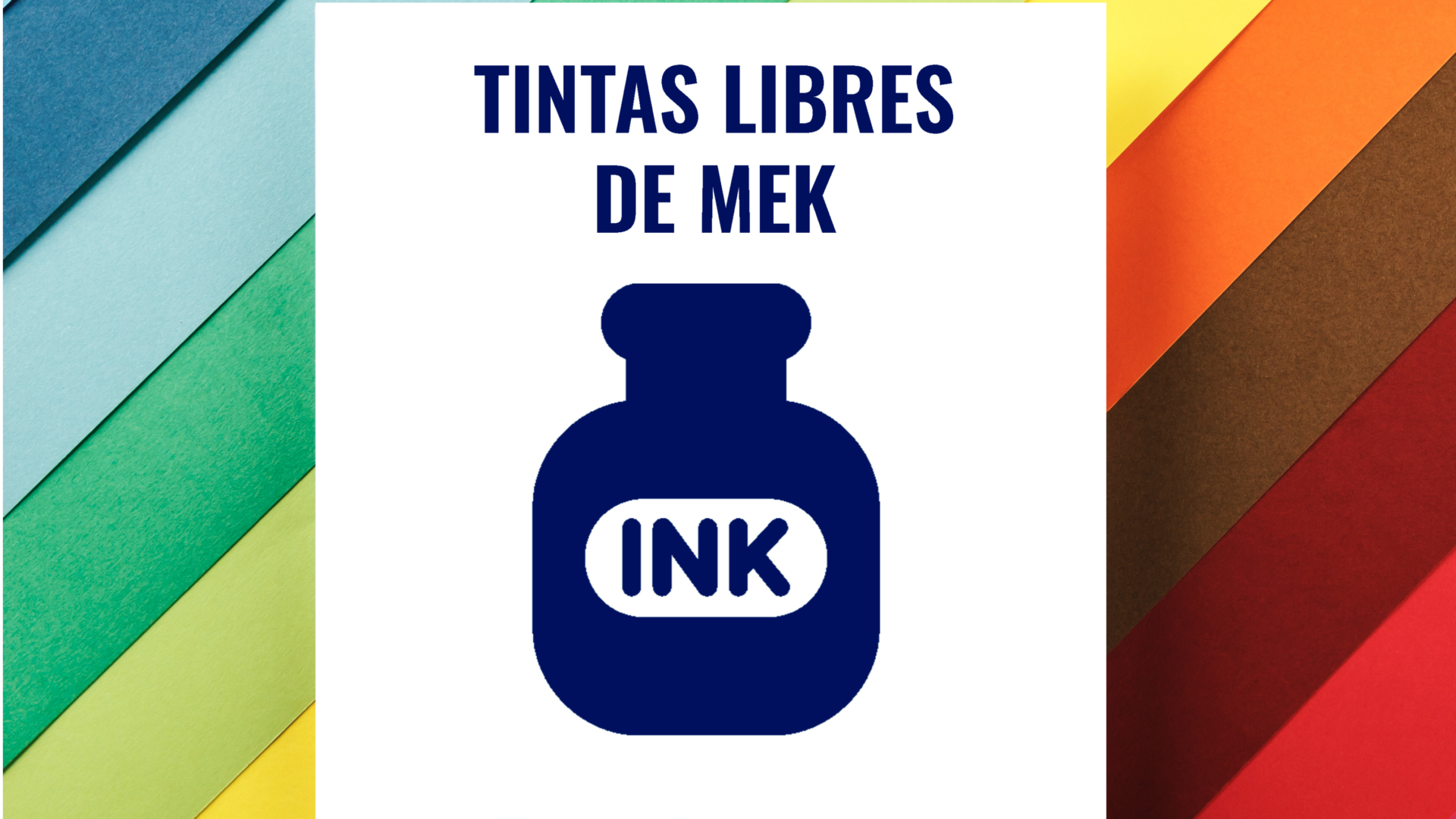 DESCUBRE LAS TINTAS LIBRES DE MEK