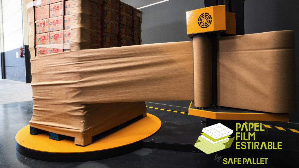 Paper Stretch Film by SAFE PALLET
