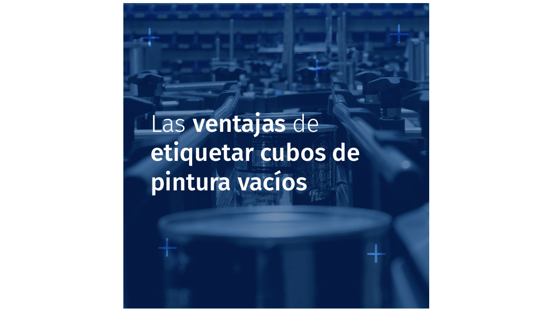 Beneficios de etiquetar cubos de pintura vacíos