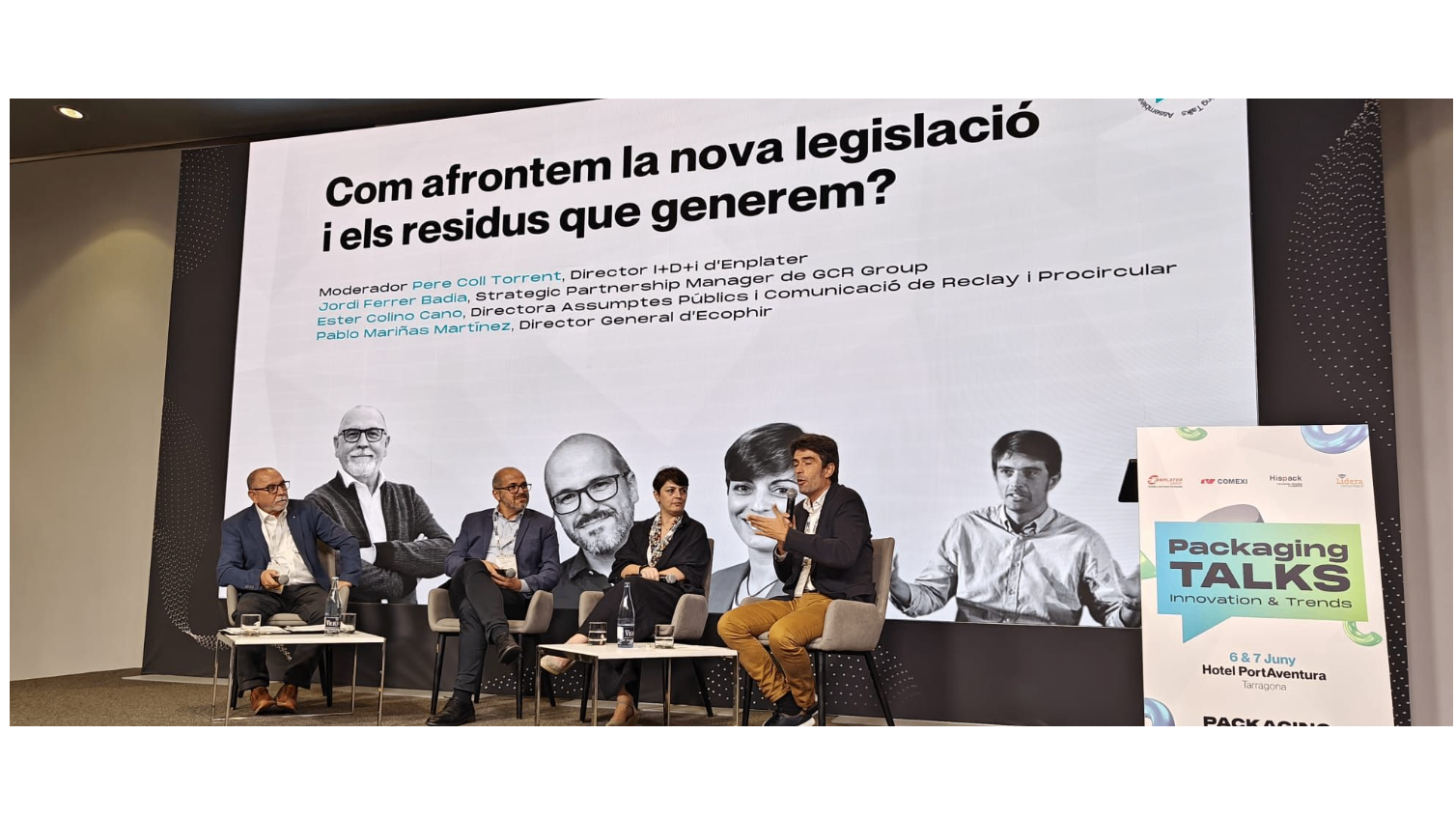 Ecophir participa en Packaging Talks organizado por Packaging Cluster para hablar de la nueva legislación de envases y residuos de envases