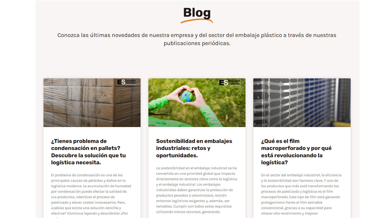 ¡Tenemos Blog!