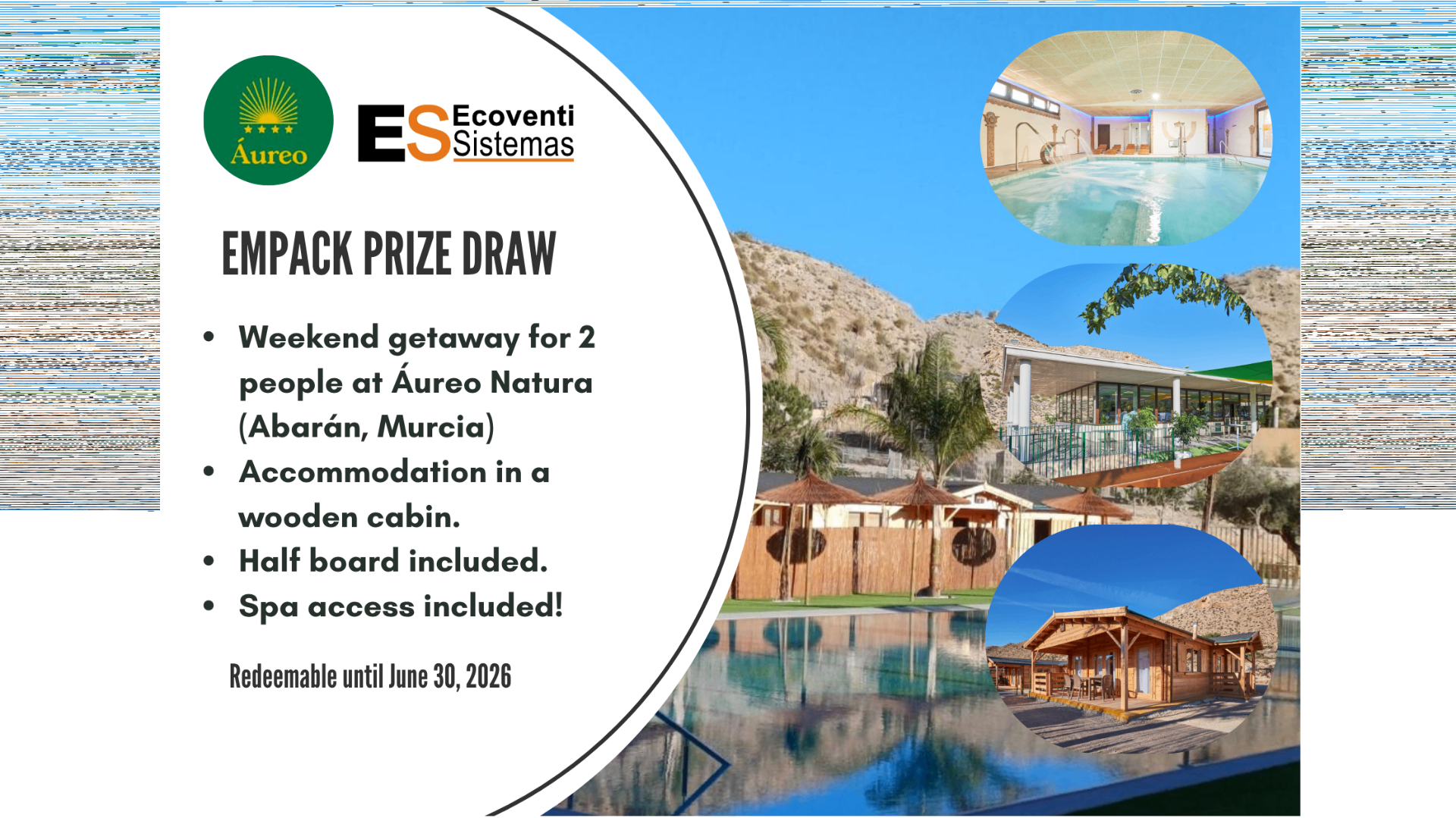 We have a prize draw for our visitors!