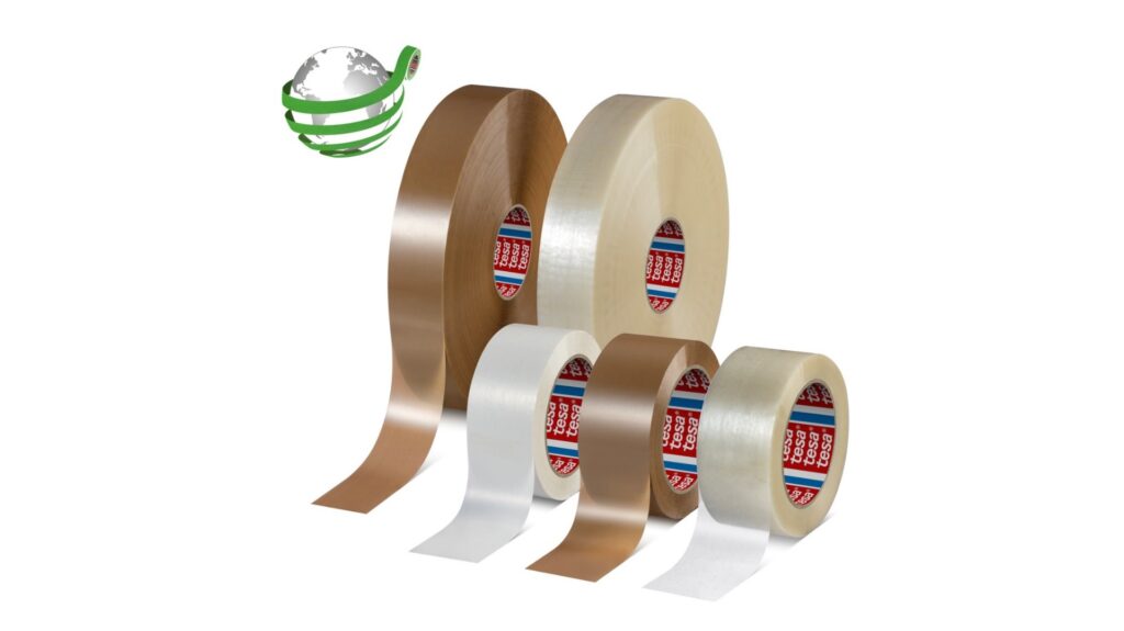 tesa® 60418 Cinta de embalaje fina de PET reciclado