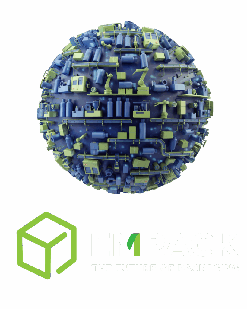 empack logo blanco + planeta 2026