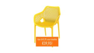 Armstoel Ariane geel