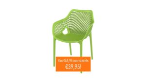 Armstoel Ariane lichtgroen