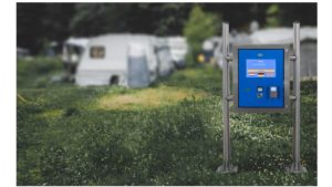 universeel betaalsysteem vooraf voor o.a. douchen, stroompaal, wasmachine en afvalcontainer.