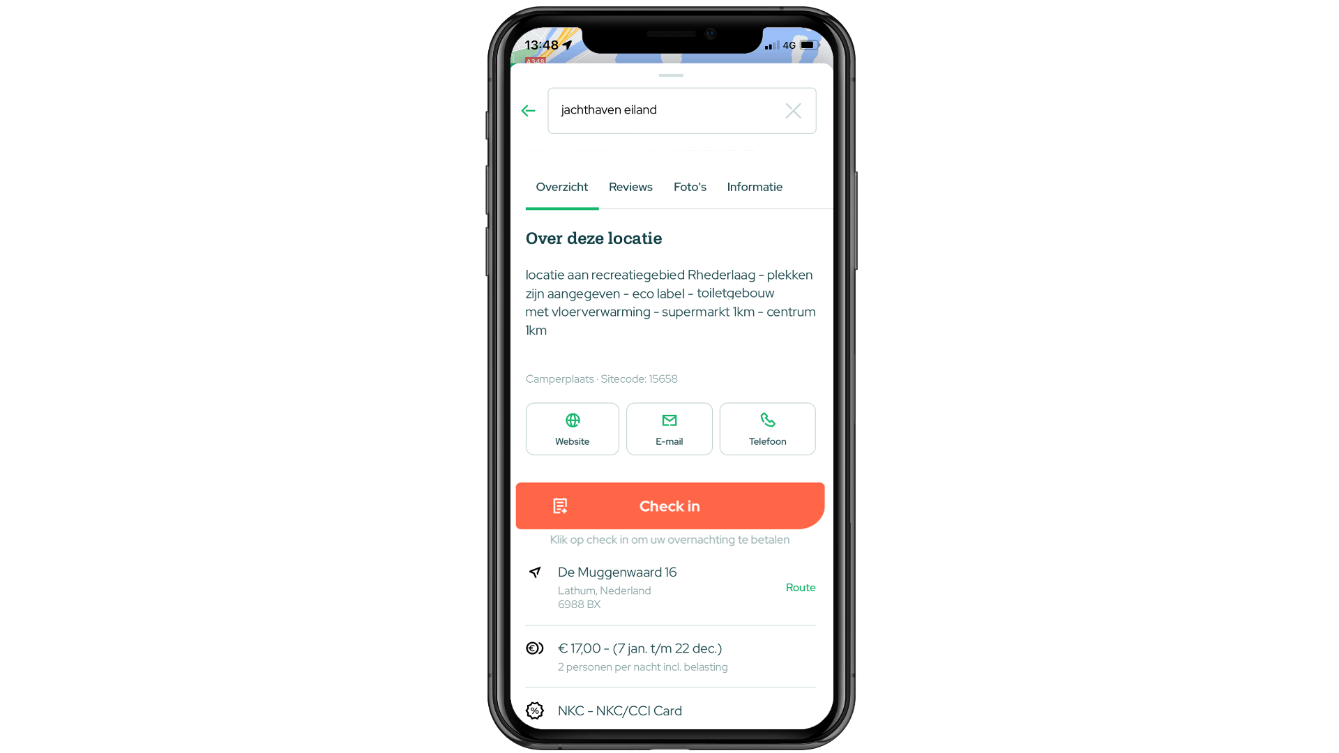 Campercontact introduceert boeken en betalen.