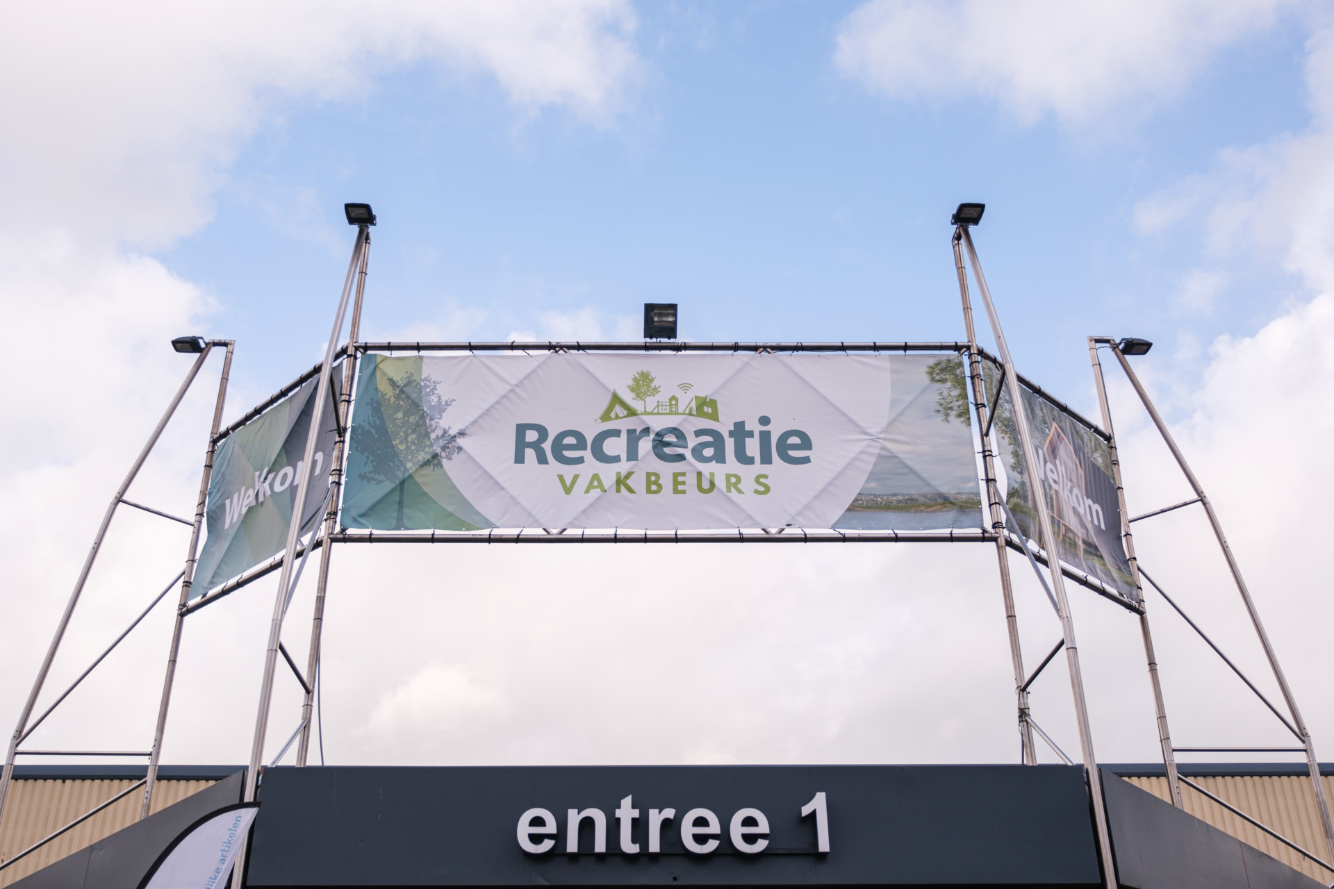 entree recreatie vakbeurs