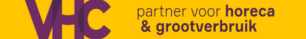 VHC logo met slogan voor horeca en grootverbruik