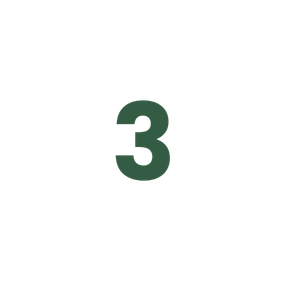 Groen cijfer 3