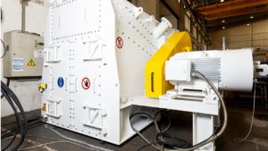 All shredding processes take place in a nitrogen atmosphere