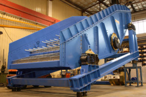 IFE waste screen