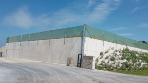 Installation of dust nets