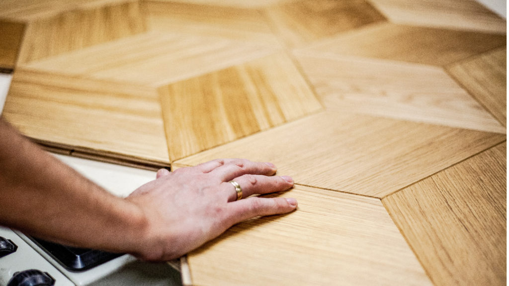 Impress with a unique and special patterned floor