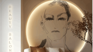 Artwork Face BW By Loves to Draw