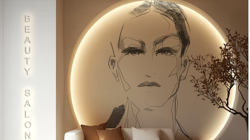 Artwork Face BW By Loves to Draw