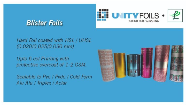 Printed Blister Foils
