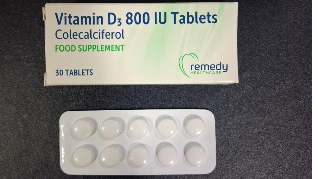 Vitamin D3 800IU Tablets