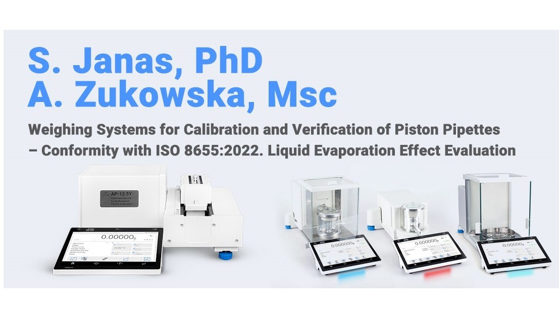 Weighing Systems for Calibration and Verification of Piston Pipettes