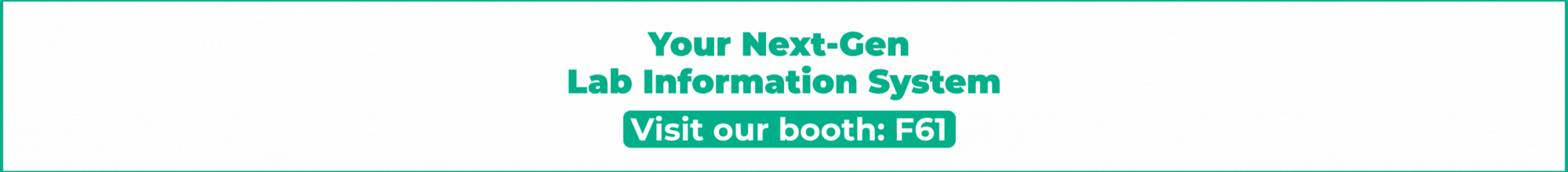 Visit LabOS on stand F61 for your next-gen lab information system