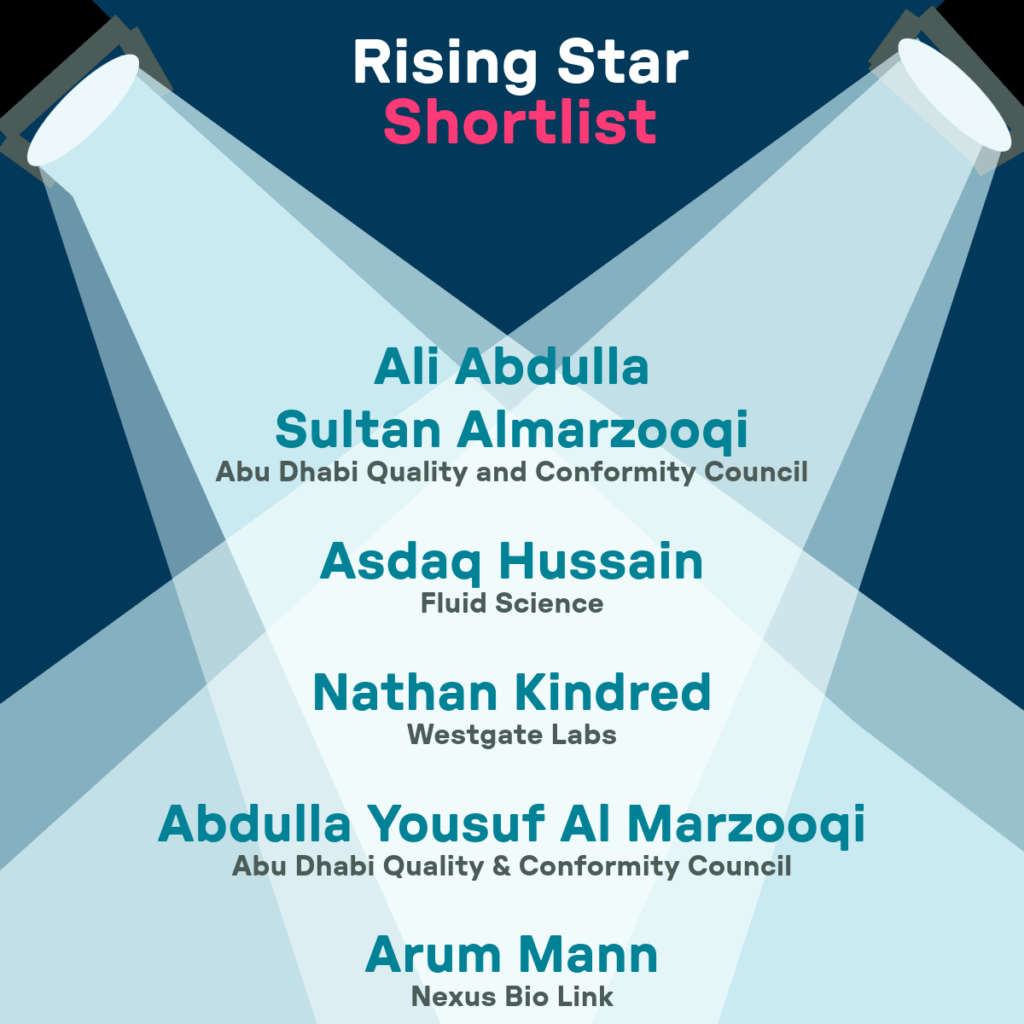 Rising star shortlist