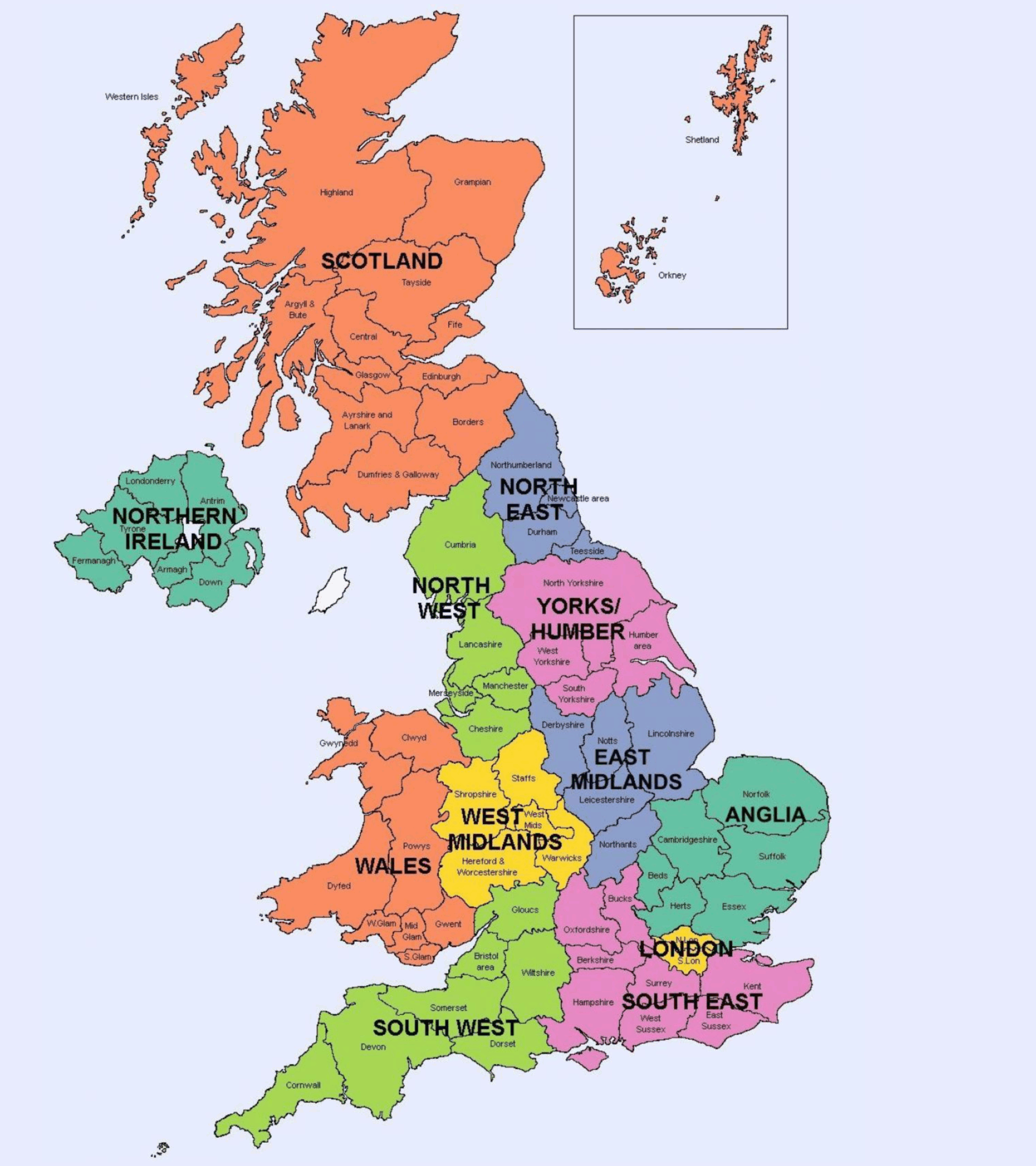 UK Regions attending Advanced Engineering