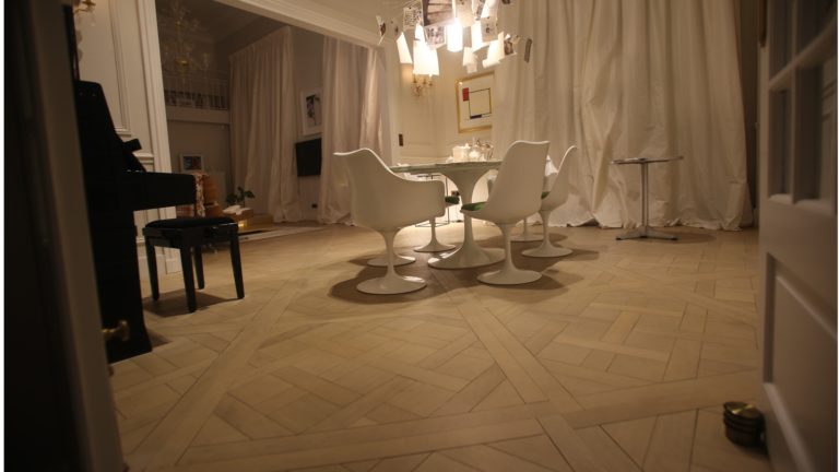 Pose de panneaux de Versailles