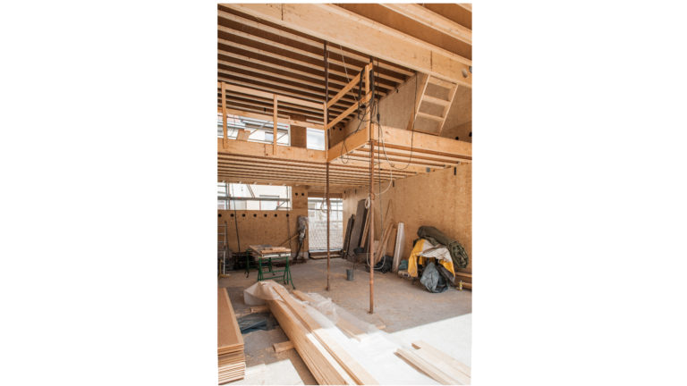 Chantier utilisant du bois FSC