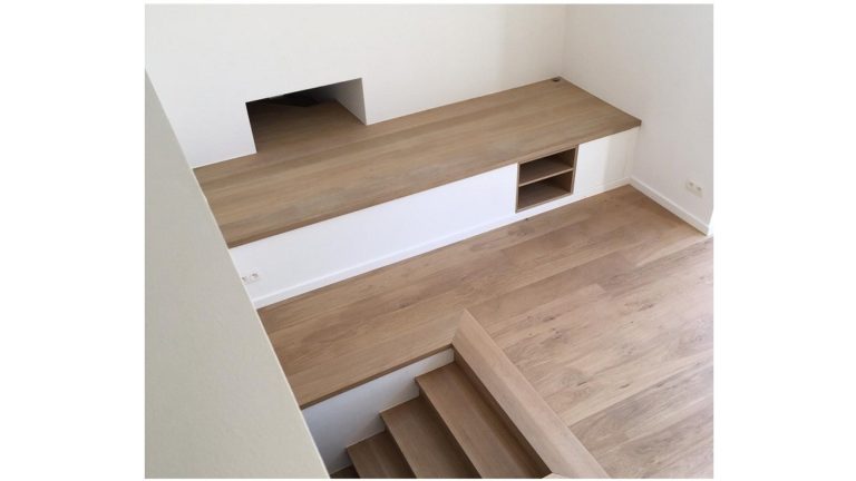 Pose de parquet en chêne