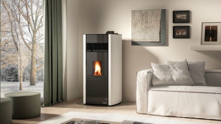 Poêle á granulés Ecofire Bianca