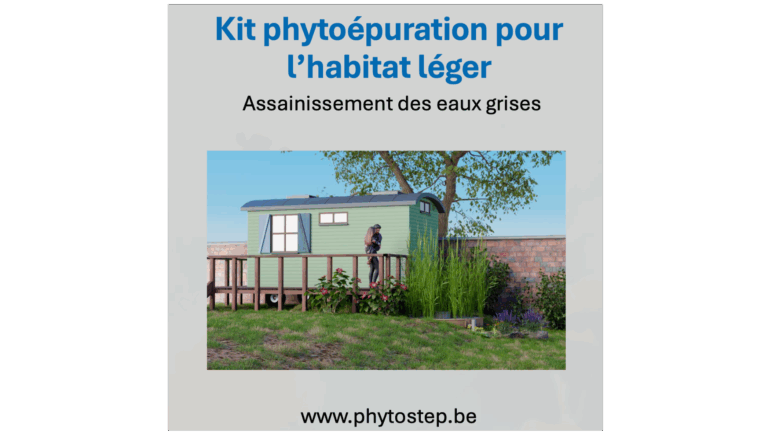 PhytoStep Light (lagunage – épuration des eaux usées de l’habitat Légé)