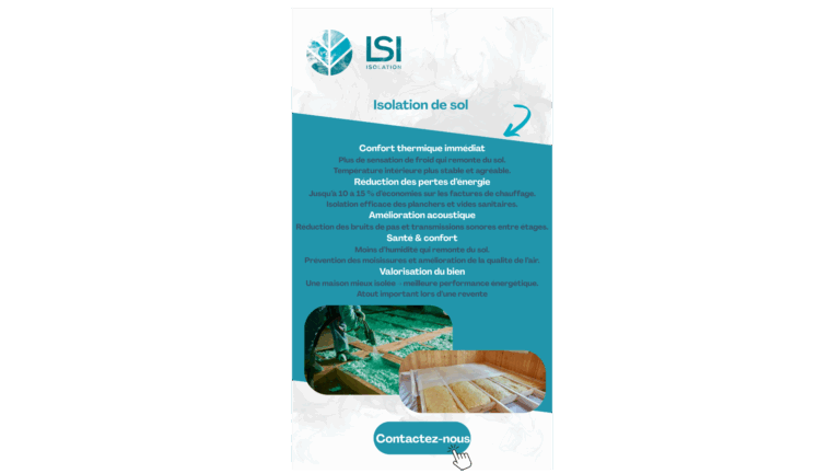 Isolation de sol