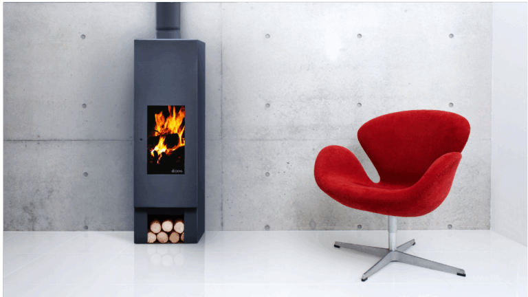 Pio Hydro, le seul poêle-chaudière d’Europe adapté aux maisons basse énergie et passives