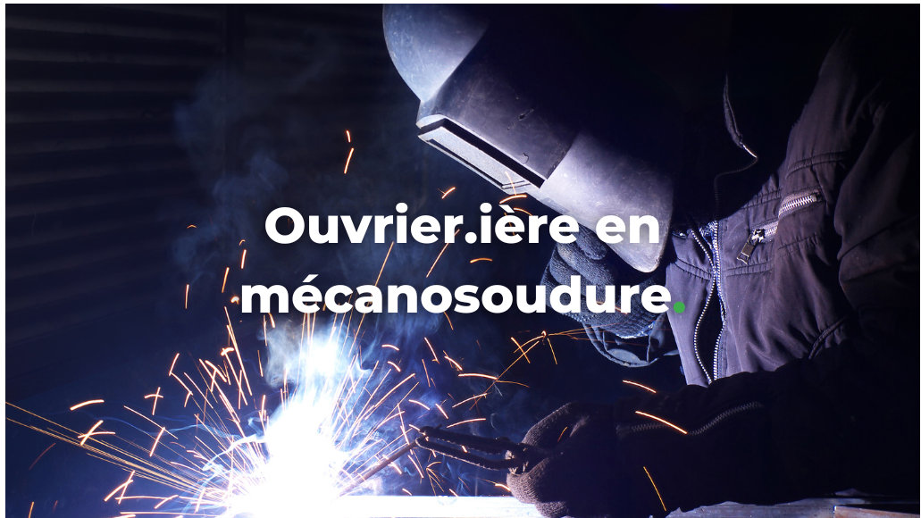 Ouvrier.ère en mécanosoudure