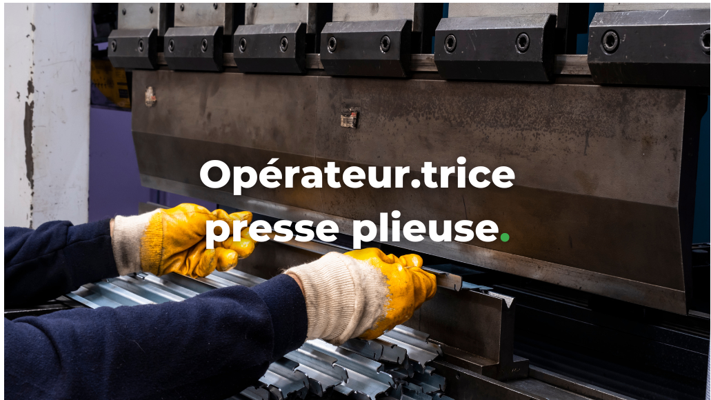 Opérateur.trice presse plieuse