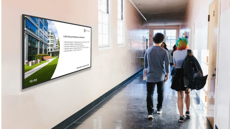 Ecran d’information & affichage dynamique (Digital Signage)