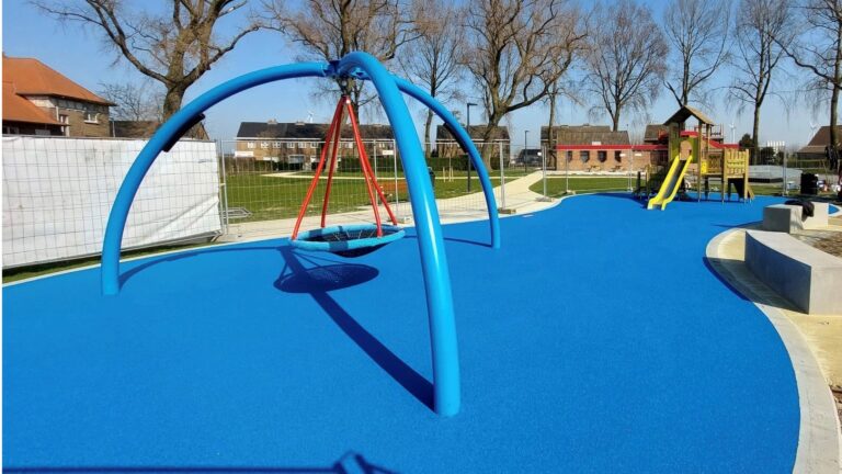 Sol coulé en caoutchouc