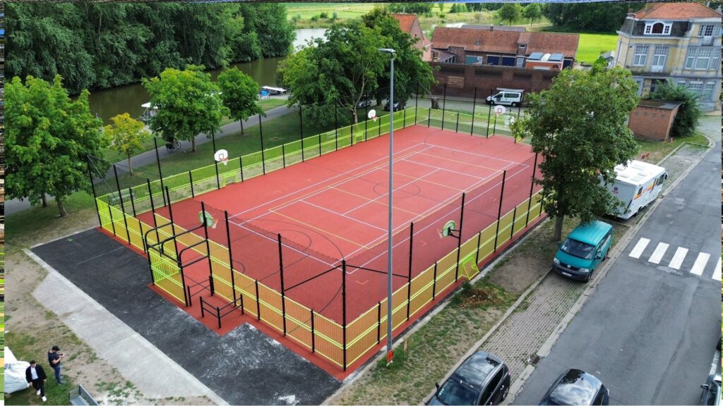 Construction de parcs sportifs