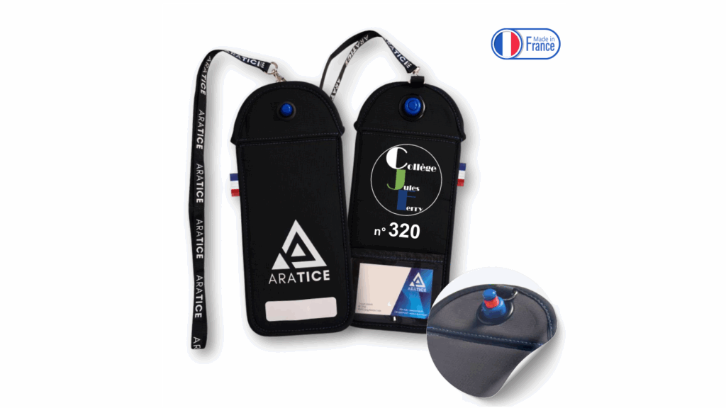 Pochette anti-ondes verrouillable Araphone Blocker 3 FR